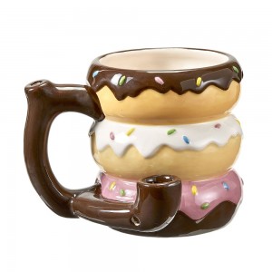 Donut Mug Pipe - Novelty Mug [82432]
